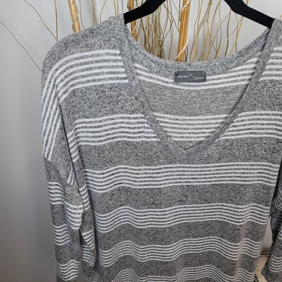 Market & Spruce Blouse Womens Medium - Picture 3 of 5